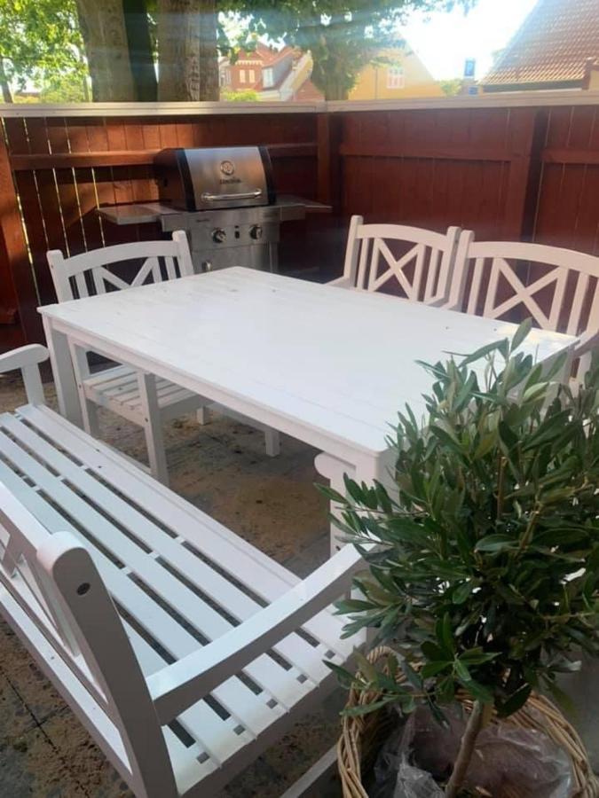 Ferie Lejlighed I Skagen -Huset Med Den Gronne Dor Extérieur photo
