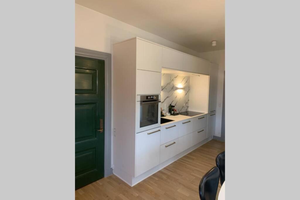 Ferie Lejlighed I Skagen -Huset Med Den Gronne Dor Extérieur photo