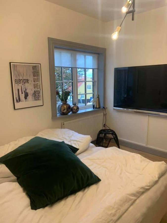 Ferie Lejlighed I Skagen -Huset Med Den Gronne Dor Extérieur photo